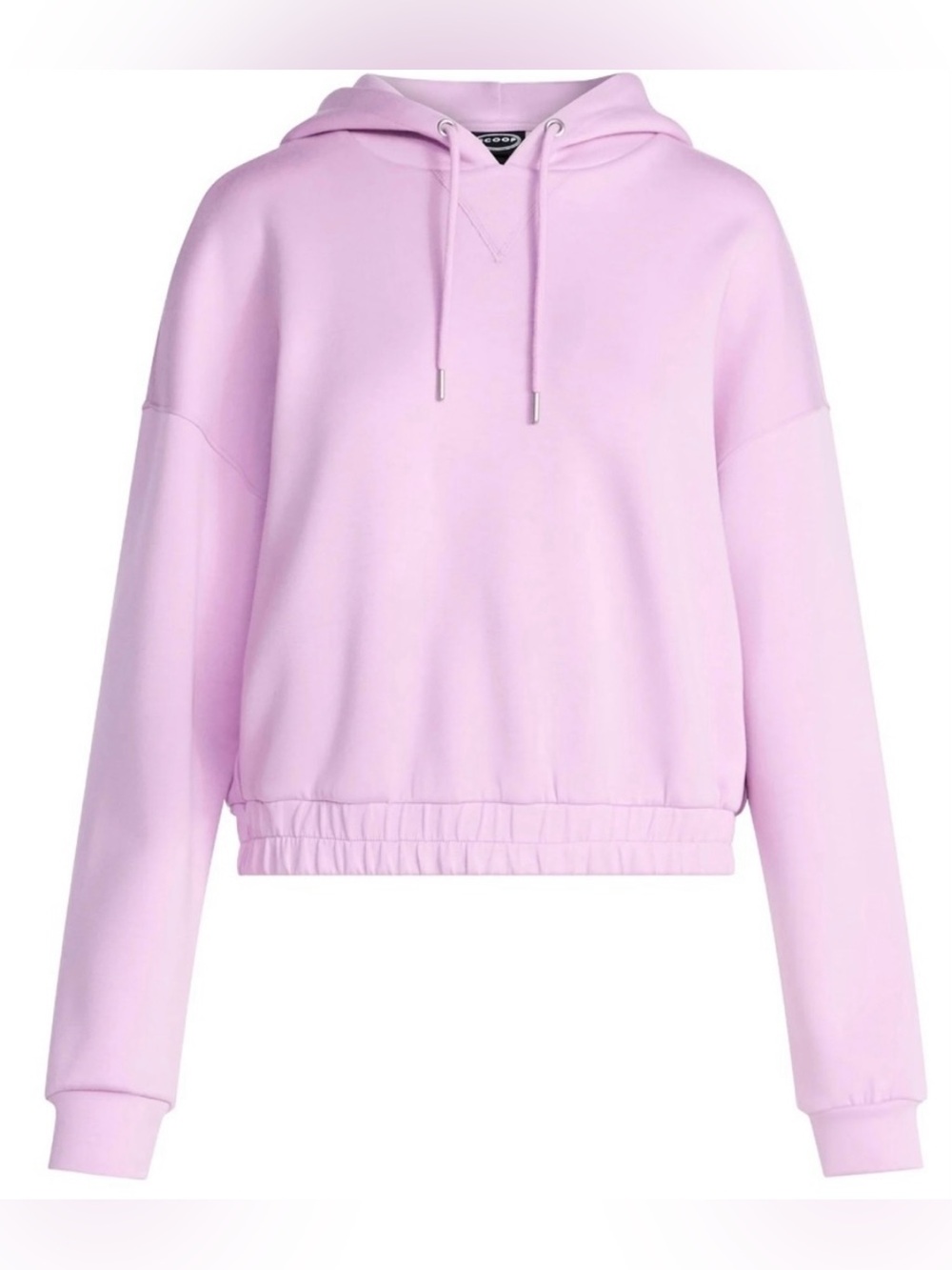 NWT Scoop Scubaknit Lavender Hoodie Sweatshirt